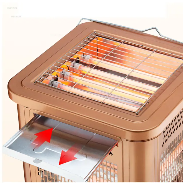 Kültéri Sátor Fűtő Kályha Teraszfűtők Grill Típusú Ötoldalas Fűtés Háztartás Kis Pörkölt Napenergia - Image 5