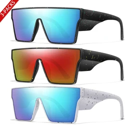 Big Frame UV400 Sunglasses Set - Colorful Lenses (GA7 - 8 - 9)