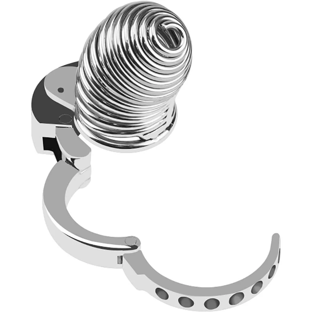 Push Lock Adjustable Chastity Device Cock Cage for Men 6 Size Penis Ring Chastity Lock Sex Slave BDSM Mini Sex Toys for Couple penis chastity cage chastity lock sex toy chastity cage accessory penis cock ring male female sex toy