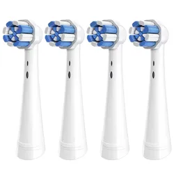 Premium Replacement Toothbrush Heads - Pack of 4 (WHITE)