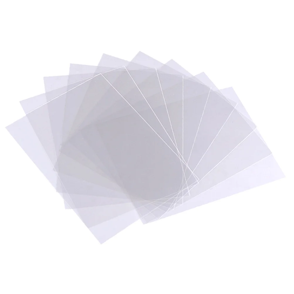 

Transparent PET Film Heat Resistant Clear Film Sheets Plastic Sheet For Box Packaging Materials DIY Crafts