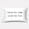 Custom Different Sizes  Thick Pillow Covers Double Sides Pattern Pillow Cases Rectangle Square Pillow Case Covers 6