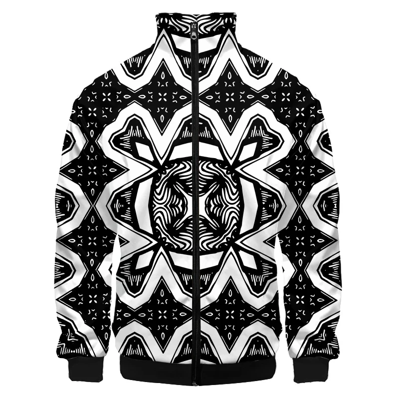 thumbnail image 1 of Nueva chaqueta de lujo con estampado dorado para hombre y mujer, chaqueta bomber para hombre y mujer, chaqueta con bolsillos y cremallera, abrigo de manga larga, chaquetas de primavera, 1 of 5