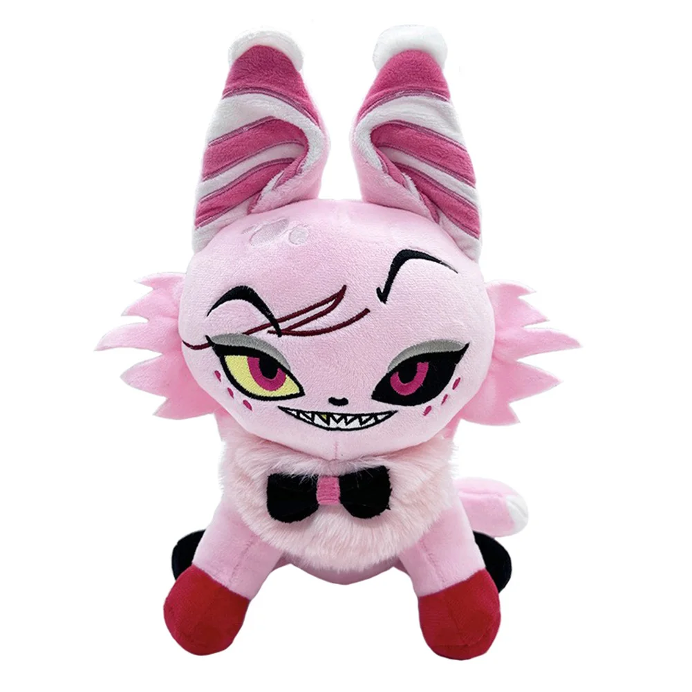 Angel Dust Cosplay Pink Cat Plush Plushies Cartoon Hell Inn