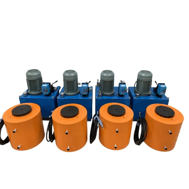 

Double acting high tonnage lifting tools 500ton electric hydraulic jack