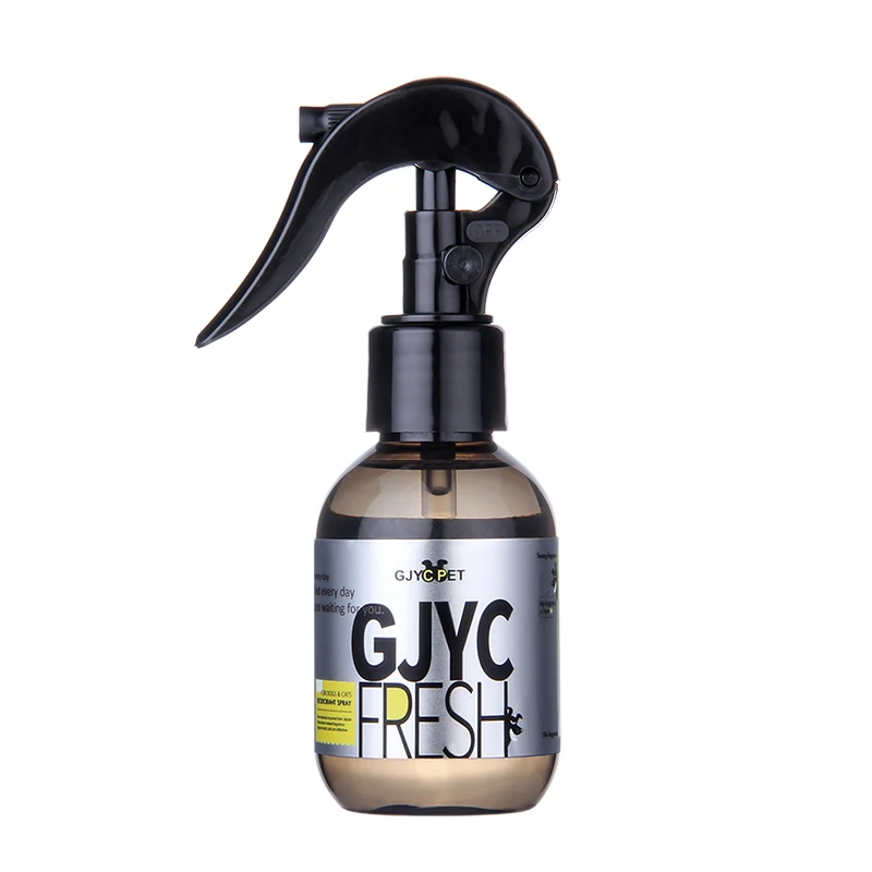 Child Lock Design Pet Spray Deodorant For Dogs Cats Body Perfume Spray 100ml Natural Fresh Scent Deodorant Perfume Remove Odor