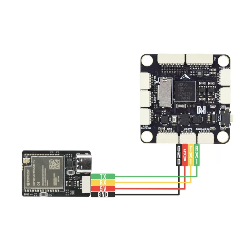 MicoAir WiFi Link Module ESP32-C5 WiFi 6 pour Drone Réglage Sans Fil