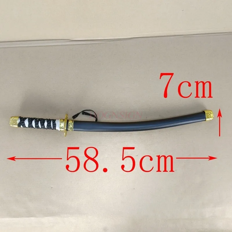 ninja sword Samurai Sword Halloween Props Toy Knives Samurai Knives Japanese Ninja Knives Plastic Props Toys 3