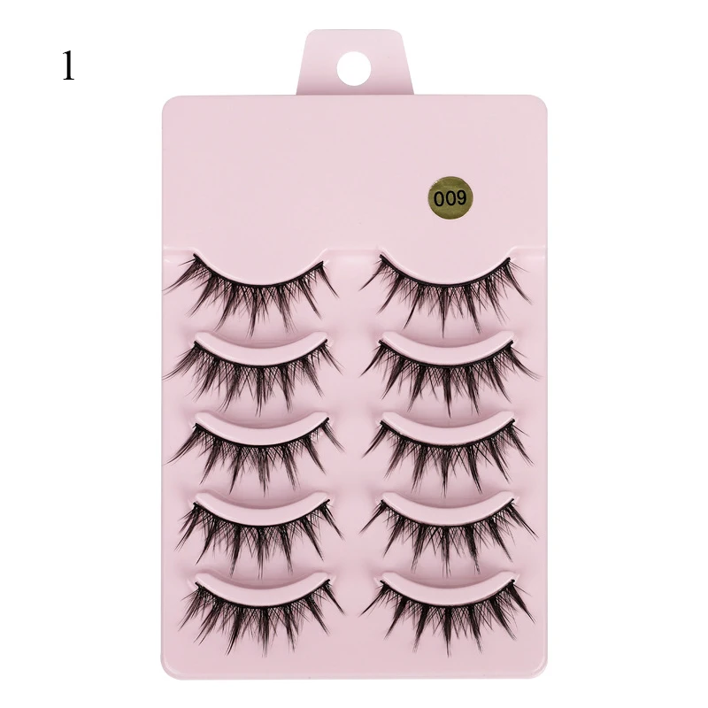 Cosplay&ware Little Devil 5 Pairs Manga Lashes Anime Cosplay Natural Wispy Korean Makeup Artificial False Eyelashes Yzl1 -Outlet Maid Outfit Store Se4d2144afc6a46ea8e49d1073564f016X.jpg