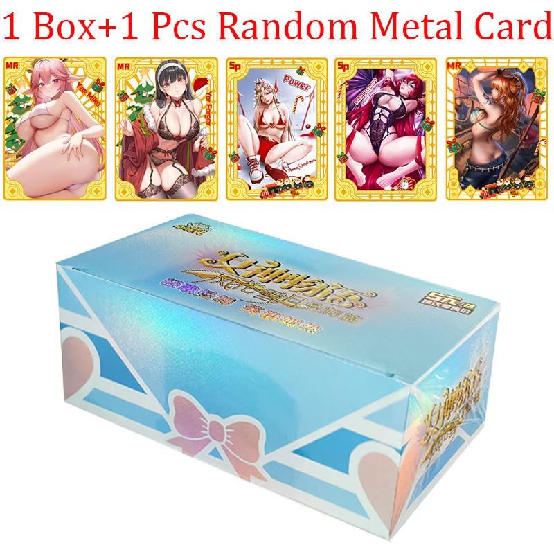 

NS-5M06 Goddess Story Collection Cards Booster Box Girl Party Swimsuit Game Card Child Kids Table Toys For Family Birthday Gifts