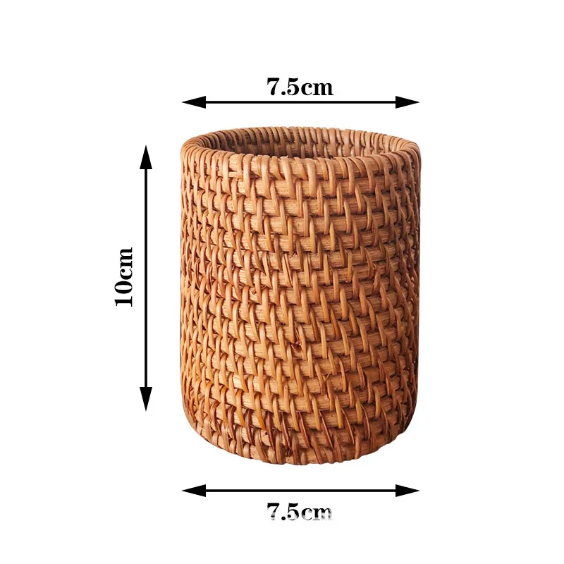 Household Rattan Storage Box  Chopsticks  Shovels  Spoons  Knives  Forks  Cutlery Storage Box  Storage Basket