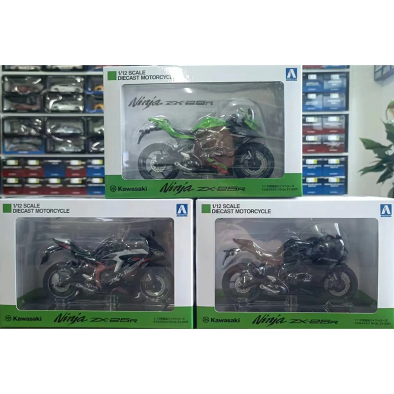 AOSHIMA 1/12 scale ZX-25R ZX 25R motorcycle alloy model