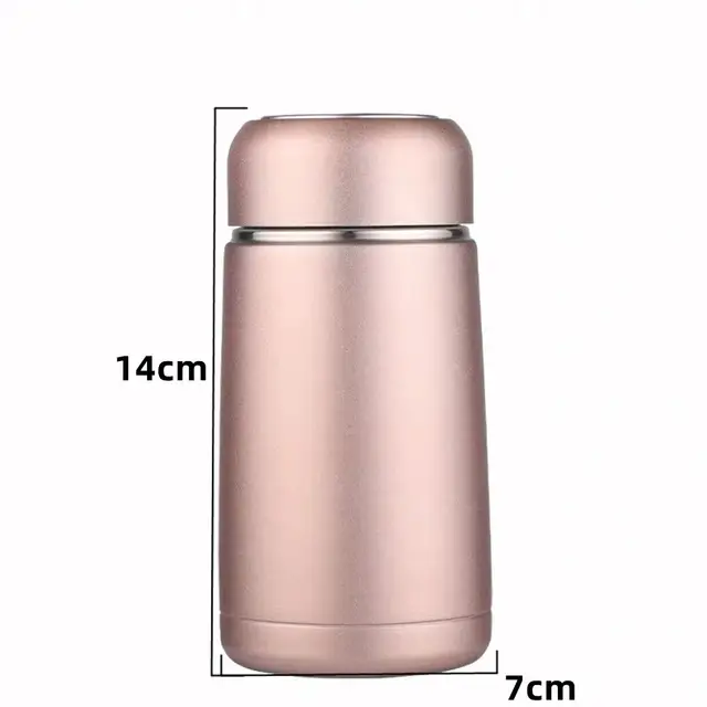 350ML Mini mignon café flacons sous vide Thermos en acier inoxydable voyage boisson bouteille d'eau Thermos tasses et tasses 5