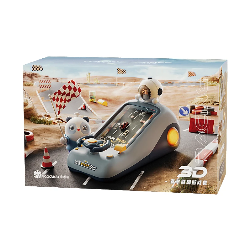 Children's Racing Challenge Adventure Toy Car Steering Wheel Control Racing Simulation Driving Rich Early Education Content