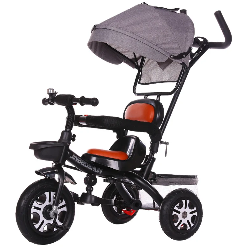 

Multifunction Children Tricycle Bicycle Portable Kids Trolley Children Bike Three Wheel Baby Stroller 1-6 years old