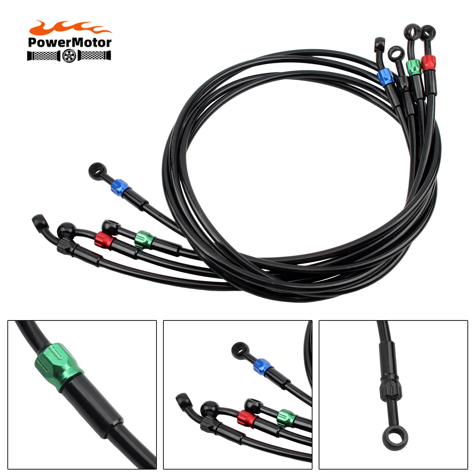 High-Performance Brake and Clutch Oil Hose Line for Motorcycles
