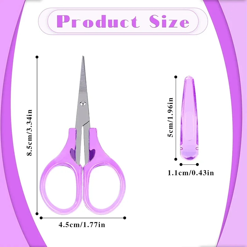 Kids Scissors Paper Cutting Scissors with Cap Sharp with Safe Cover Stainless Steel Mini Sewing Knitting Crafting Tool sewing scissors craft scissors paper scissors