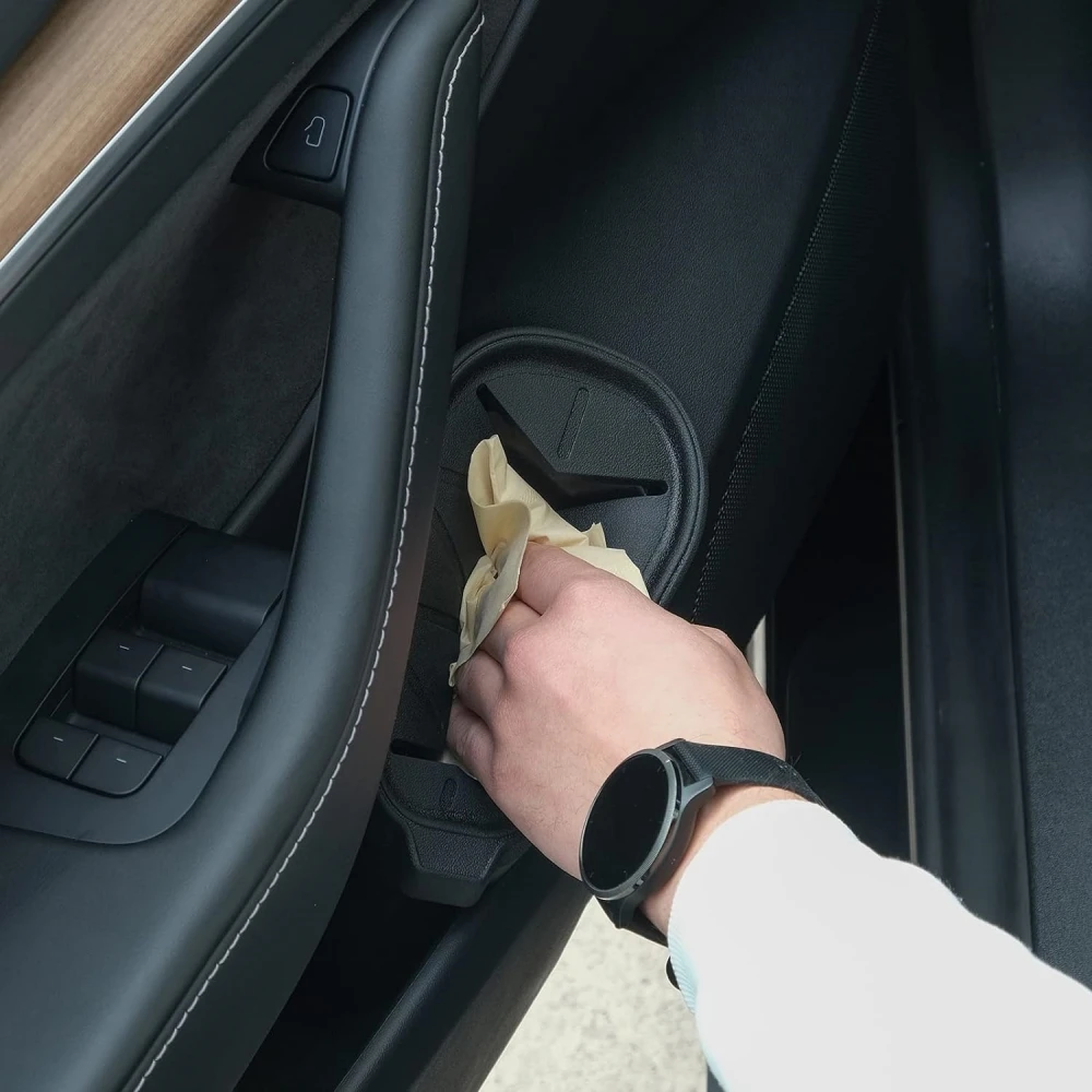 Trash Can For Tesla Model 3 Left Front Side Door Garbage Can Bin Accessories Side Door Storage Box Organizer
