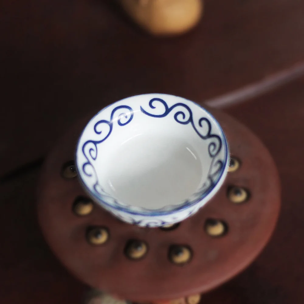 

1 шт. 1/12 аксессуары для кукольного домика миниатюрная керамическая чаша мини-горшок модель еды игрушка для украшения кукольного домика OB11 bjd