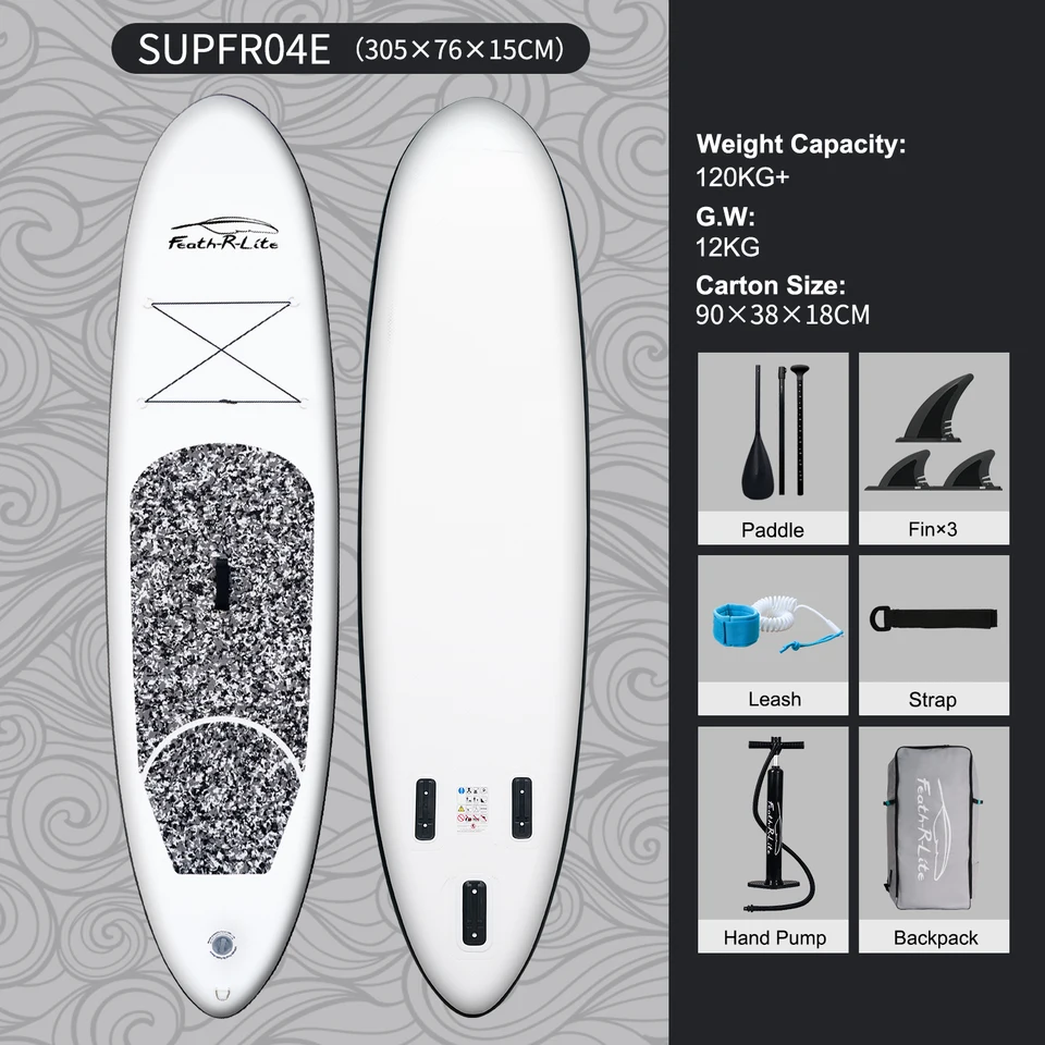 FunWater Sup Board 305*76*15cm Inflatable Surfboard Stand Up
