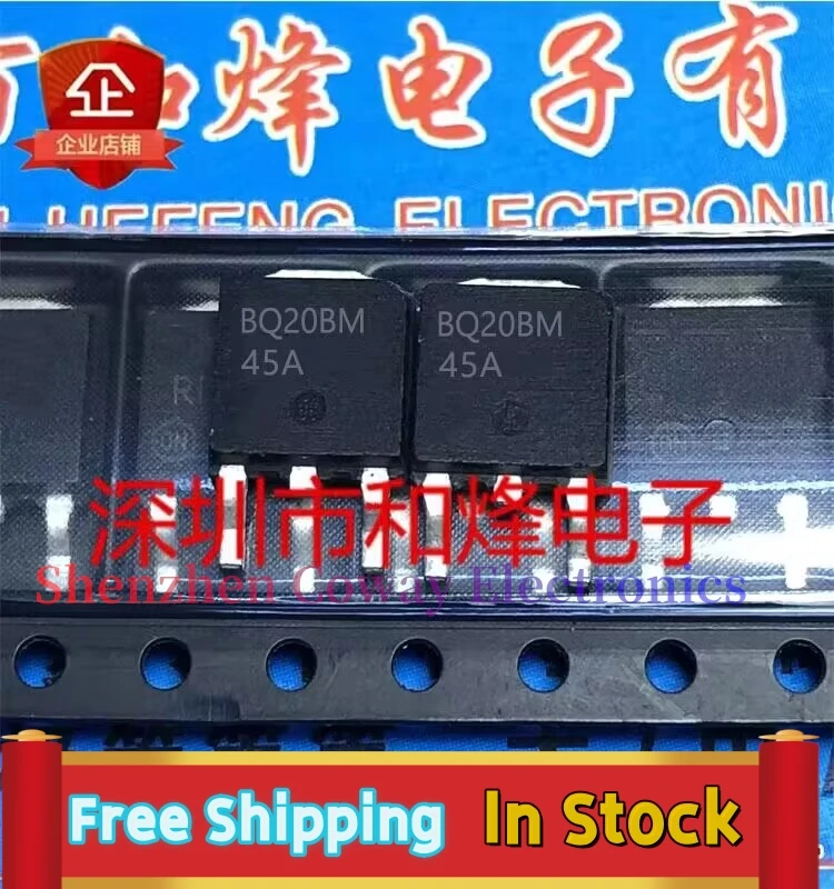 

10 шт.-30 шт. BQ20BM45A BQ20BM 45 в 20A MOS TO-252 Быстрая доставка
