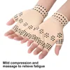 1Pair Magnetic Anti Arthritis Gloves Men Women Compression Therapy Gloves Rheumatoid Hand Pain Relief Wrist Brace Massage Gloves 4