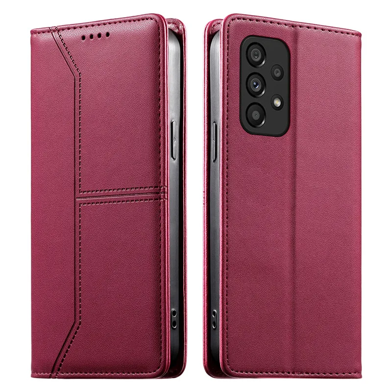 Luxury Magnetic Flip Leather Wallet Phone Case Cover
