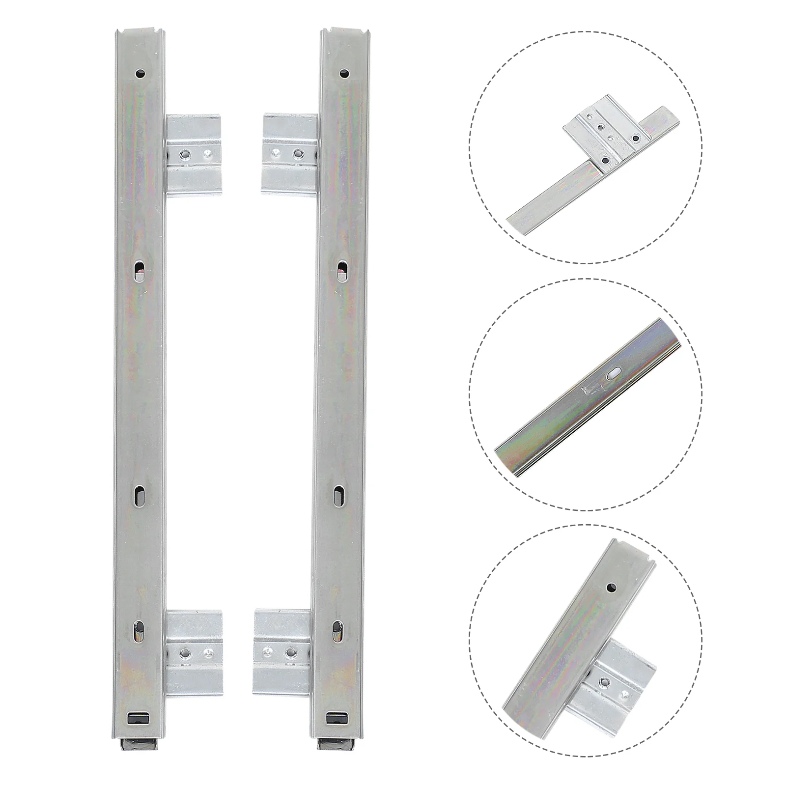 

1 Pair Large Keyboard Tray Slide-out Keyboard Stand Keyboard Slide for Office