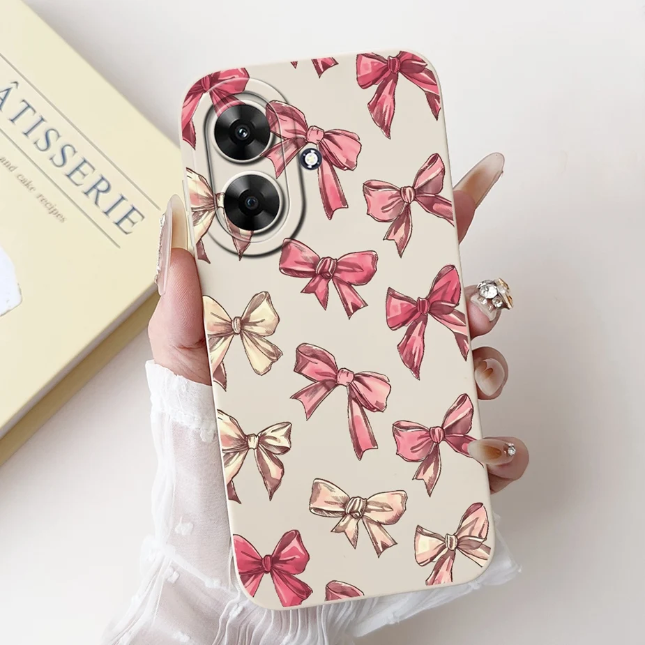Cute Cat Grid Pattern Soft TPU Phone Case - Stylish Protective Back Cover in Black