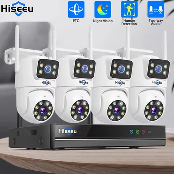 Hiseeu Kit de vigilancia CCTV inalámbrico * COMPRA INTERNACIONAL * 1 Hiseeu Kit de vigilancia CCTV inalámbrico * COMPRA INTERNACIONAL * 1