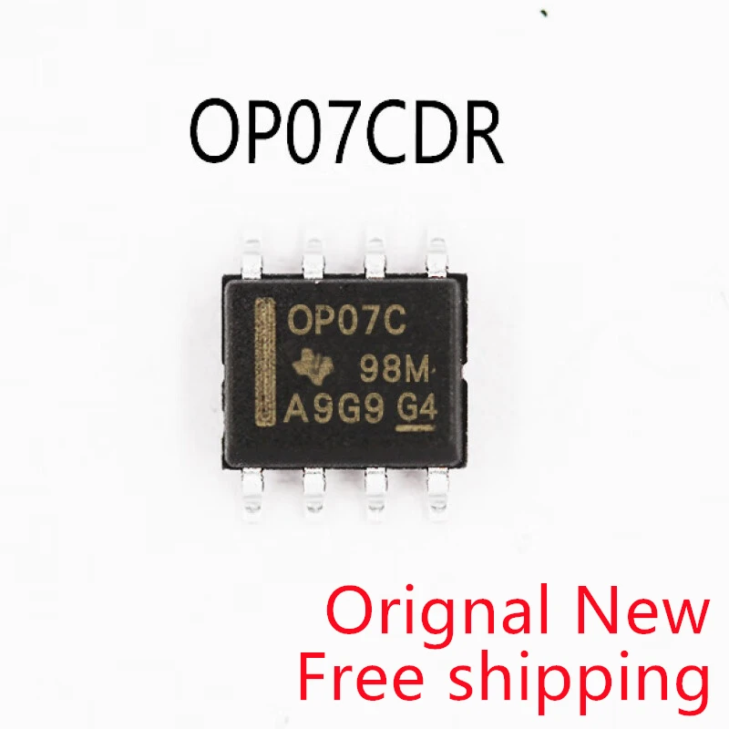 

10piece OP07CDR SOP8 OP07C SOP OP07 SMD SOP-8 General operational amplifier New original