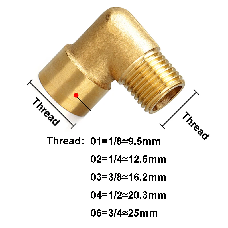 Pneumatic Plumbing Brass Pipe Fitting Male/Female Thread 1/8" 1/4" 3/8" 1/2" BSP Tee Type Copper Fittings