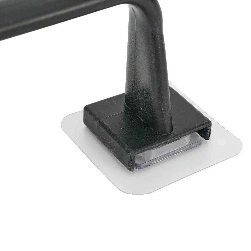 1 Pcs Towel Holder Rail Rack Towel Rod Bar Stick W/ Adhesive On Wall Shelf For Home Bathroom Decoration Accessories