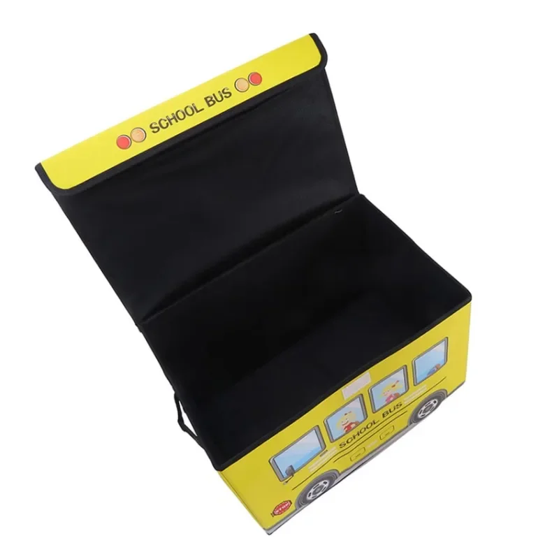 Boîte de rangement pliante cartoon pour jouets et vêtements_voghion.com
