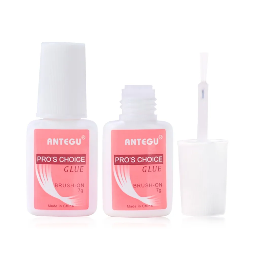 10/7/5/2g Fast Drying Nail Glue for Nail Tips Super Strong Adhesive Liquid Glue Rhinestones Gel Glue With Brush Manicure Tools # 6