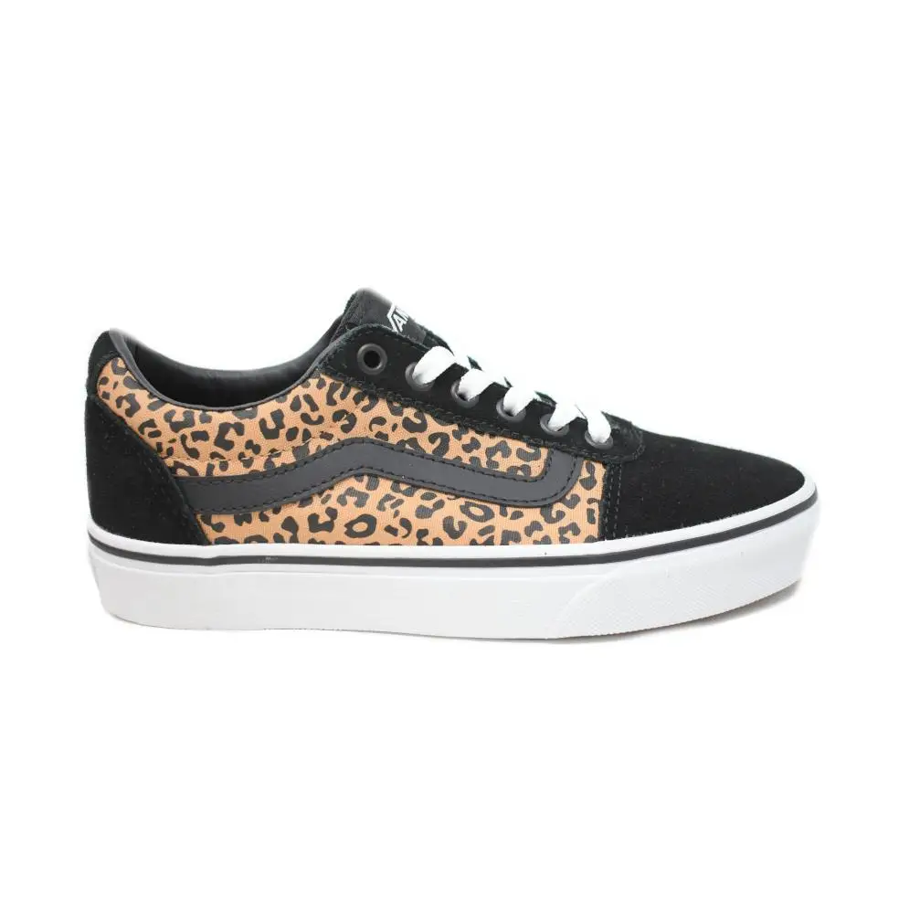 ZAPATILLA VANS 여성용 스포츠, 신제품 시즌 WM Ward (치타) VN0A5HYO36I1 튼튼한 천에 레오파드 프린트  캔버스 슬리퍼. 레이스 업 클로저 갑 부분.|슬리퍼| - AliExpress