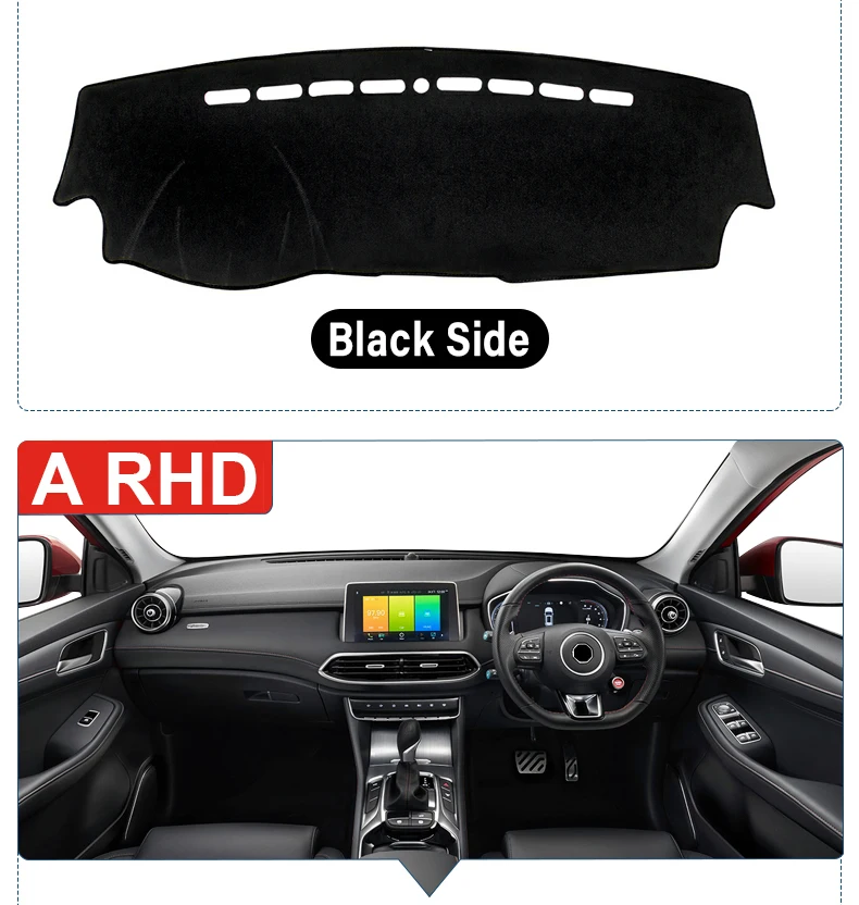 Für MG HS EHS PHEV 2018 2019 2021 2022 2023 Auto Dashboard Abdeckung Vermeiden Licht Pad Instrument Panel Matte Fall teppiche Zubehör – Detail 6