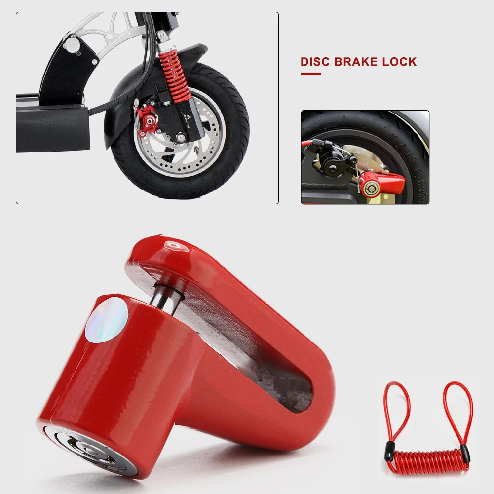 Anti Theft Bike Anti Theft  Lock Security Bicycle Disc Brake Lock Theft Protection for M365 Scooter Kickscooter Supplies