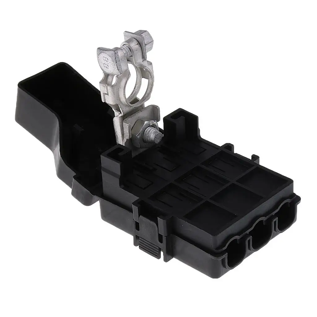 32V Blade Fuse Box Holder Automotive Car Battery 3 Way Screw Down Fuse Box Holder Block Terminals for ANS ANF ANG