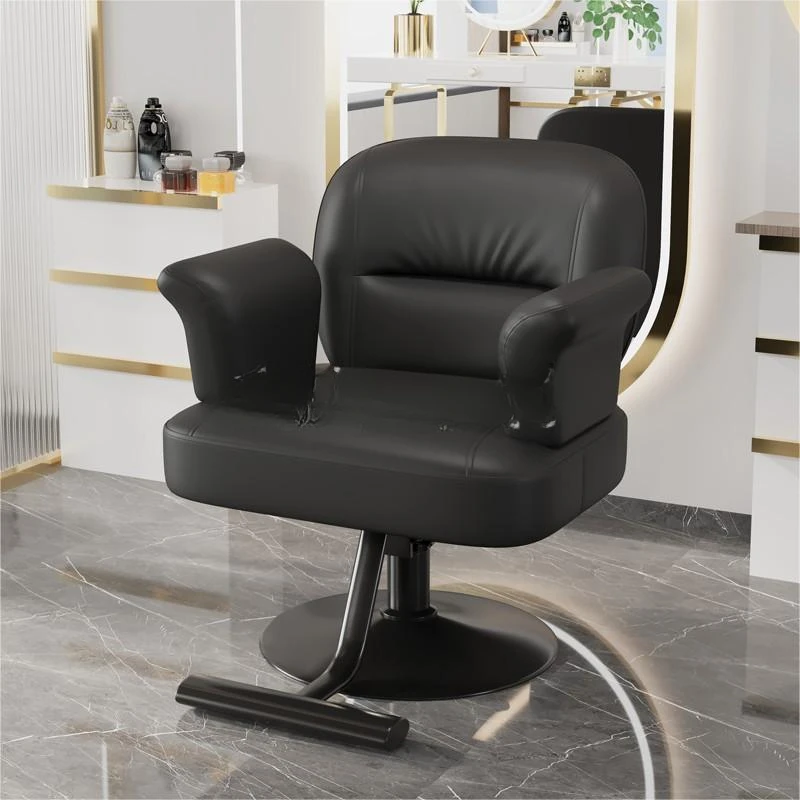 Makeup Beauty Salon Barber Chairs Hairdresser Armchair Professional Barber Chairs Poutronas Taburete Con Ruedas Barber Furniture professional pedicure chair reclining armchair manicure luxury nail tech chairs leather taburete ruedas barbershop furniture