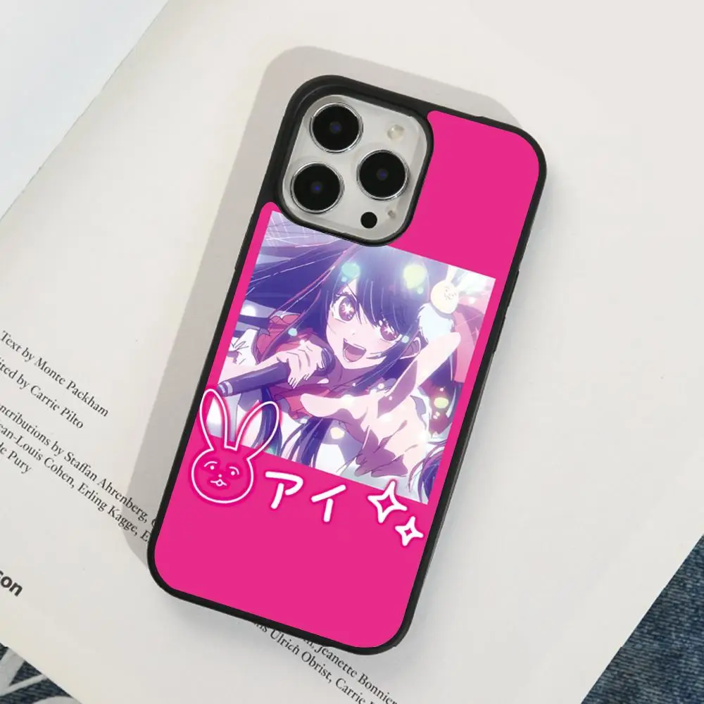 

Anime Oshi No Ko Phone Case For Iphone 15 14 13 11 12 Pro Max 7 8 Plus X Xs XR PC High Quality Hard Silicone Cover