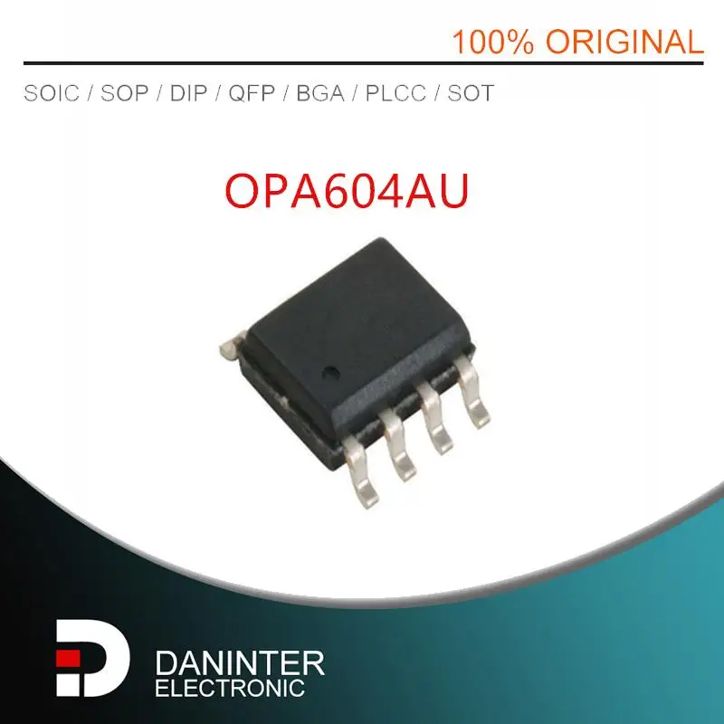 

NEW OPA604AU PA604 OPA604A U SOP-8 10PCS/LOT