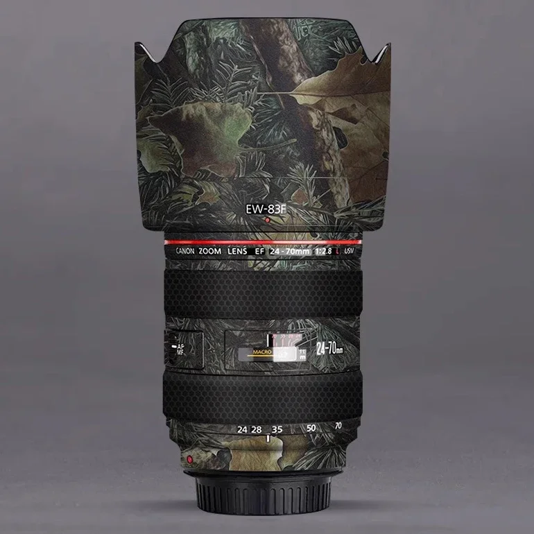 For Canon EF 24-70mm F2.8L USM Decal Skin Vinyl Wrap Film Camera Lens Body Protective Sticker Coat EF 24-70 2.8 F2.8 F/2.8 L