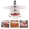 220V Poultry Heating Bulb Infrared Insulation Heat Lamp Set With Lampshade And Switch 100-275W Amphibians Pet Livestock Poultrys 5