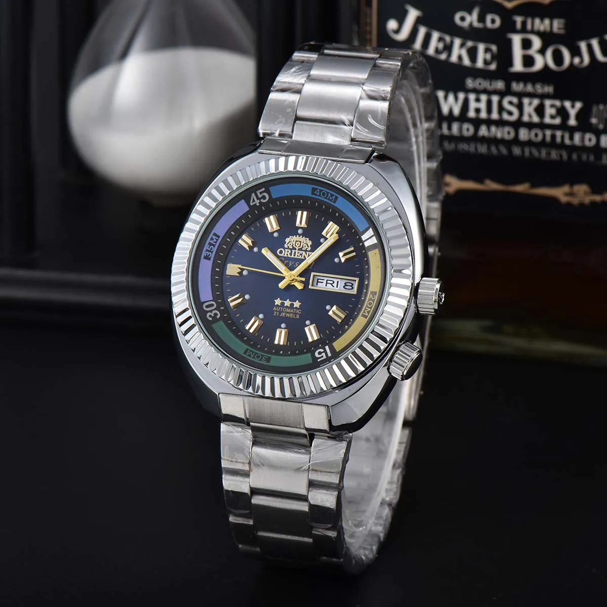 

Часы наручные мужские с японским кварцевым механизмом, водонепроницаемые