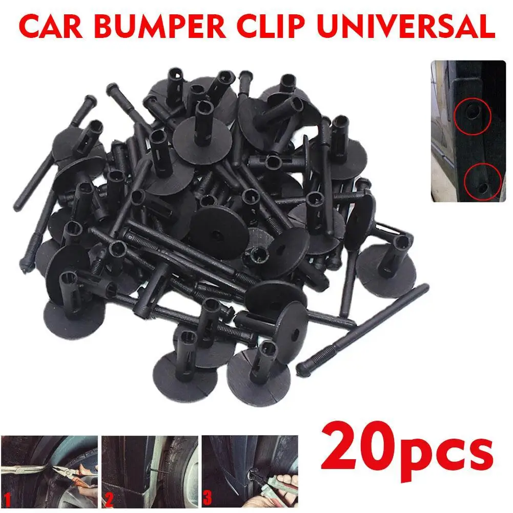 

20psc Car Bumper Clip Universal Plastic Expansion Blind Rivets Auto Fasteners Retainer For Car Repair Tool