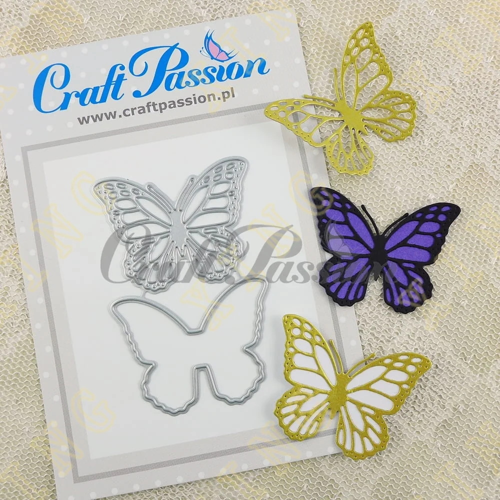 

Metal Cutting Dies Scrapbook Diary Decoration Stencil Embossing Template Diy Greeting Card Handmade 2023 New Arrival Butterfly