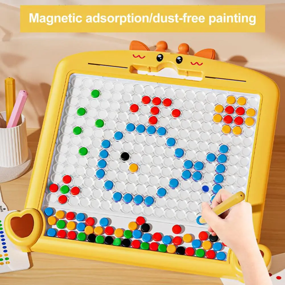 

Rabbit Shaped Magnetic Drawing Board Educational Magnetic Drawing Board for Kids Learn Colors Shapes Develop Skills for Kids