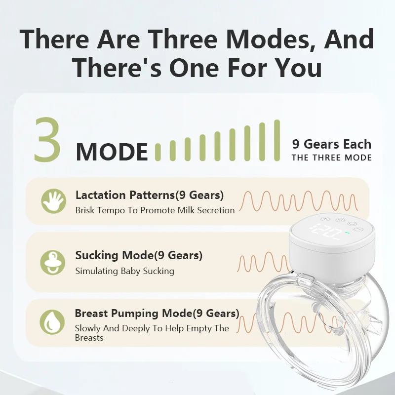Wearable Breast Pump Mother and Baby Supplies Fully Automatic
