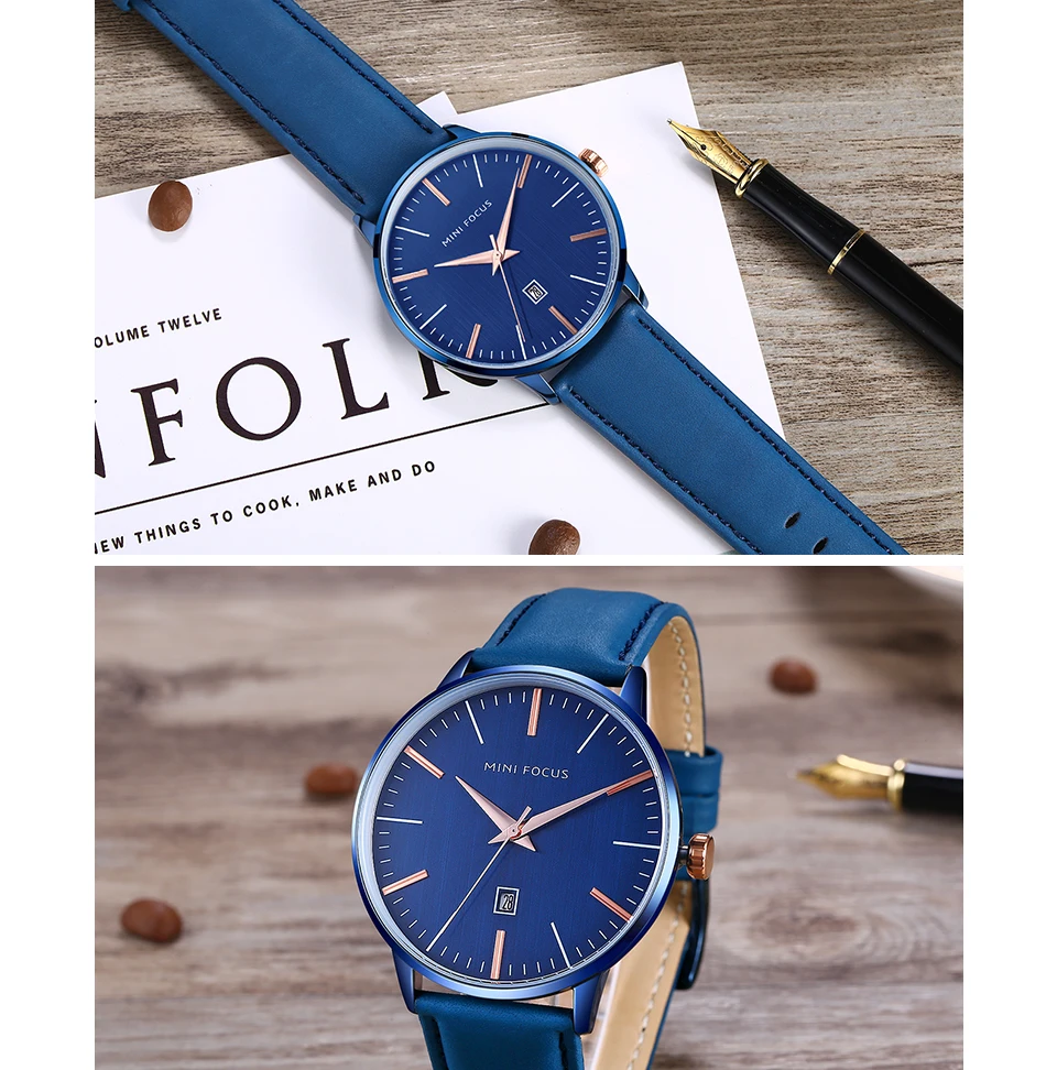 MINI FOCUS Quartz Watch for Men Waterproof_voghion.com